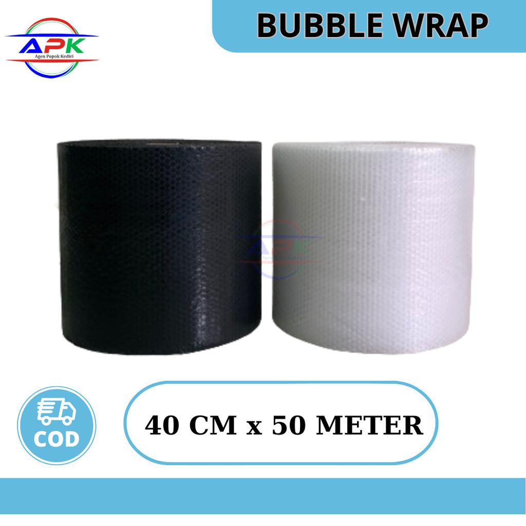 

Bubble Wrap Hitam Bening BubbleWrap 40 cm x 50 meter Murah Tebal APK