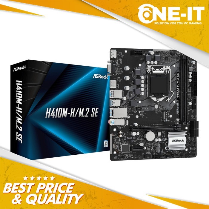 Motherboard ASROCK H410M-H/M.2 SE LGA1200 DDR4 H370