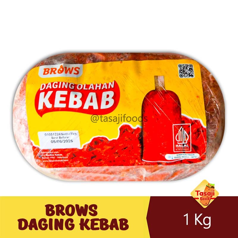 

Brows Daging Kebab 1 Kg Olahan Daging Kebab