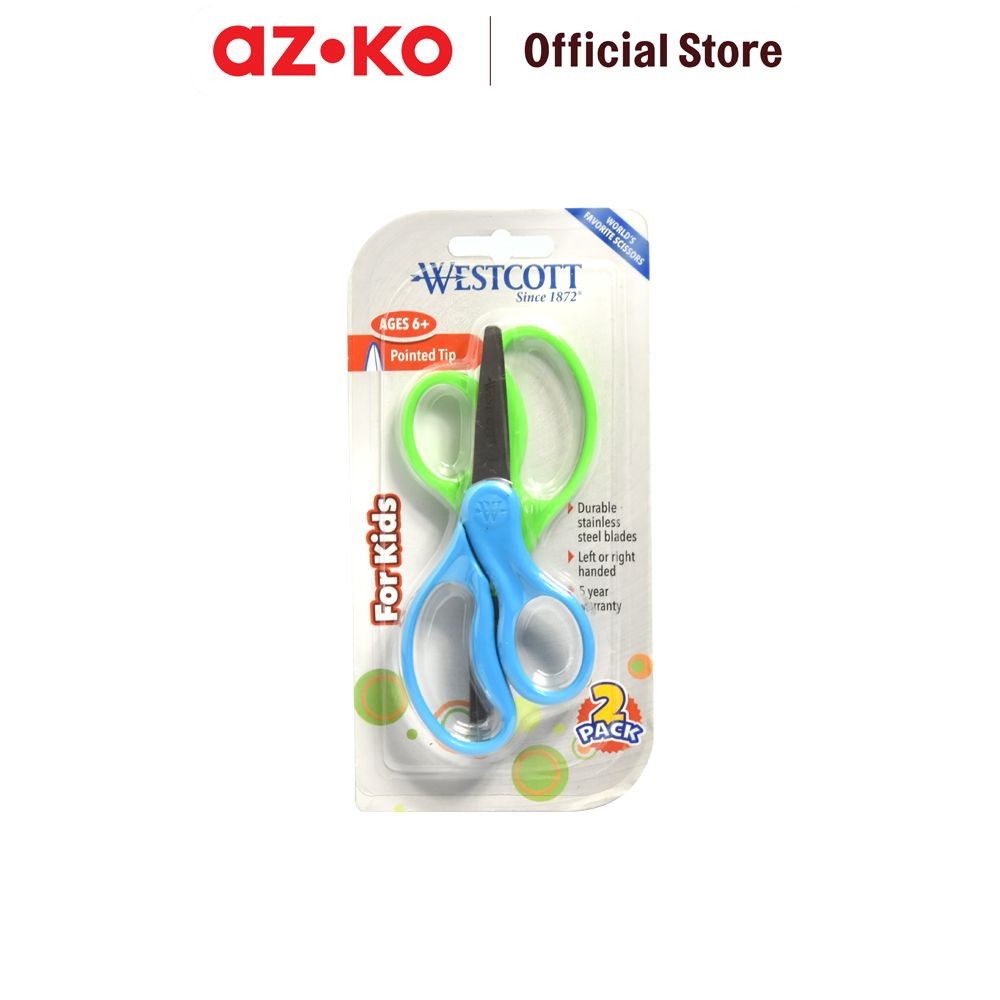 

AZKO Westcott Set Gunting Anak 2 Pcs Kid Scissors Alat Pemotong Peralatan Atk Crafting Tools Perlengkapan Kerajinan Tangan