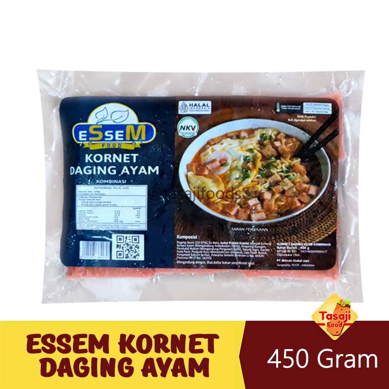 

Essem Kornet Daging Ayam 450 Gram