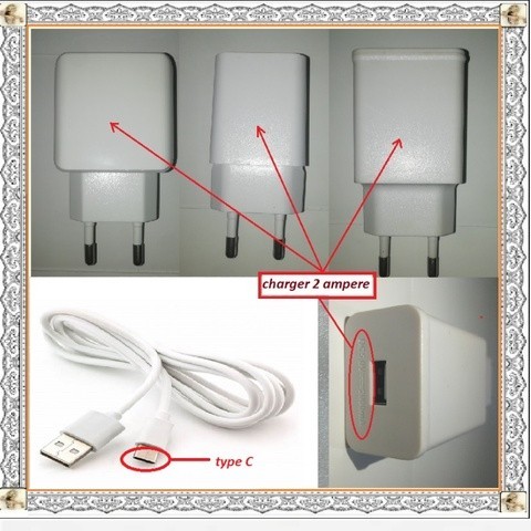 charger 2A kabel usb type C data fast charging xiaomi POCO F1