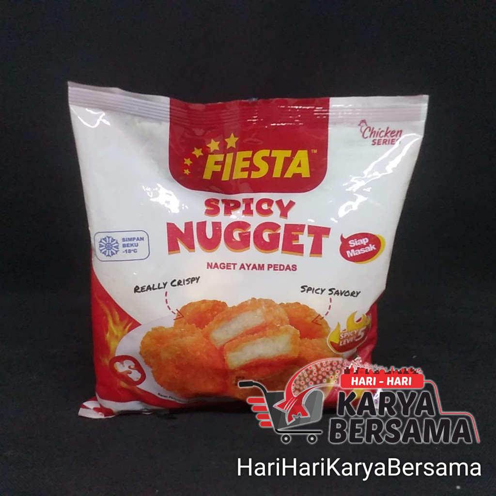 

FIESTA SPICY NUGGET AYAM PEDAS LEVEL-5 400GR