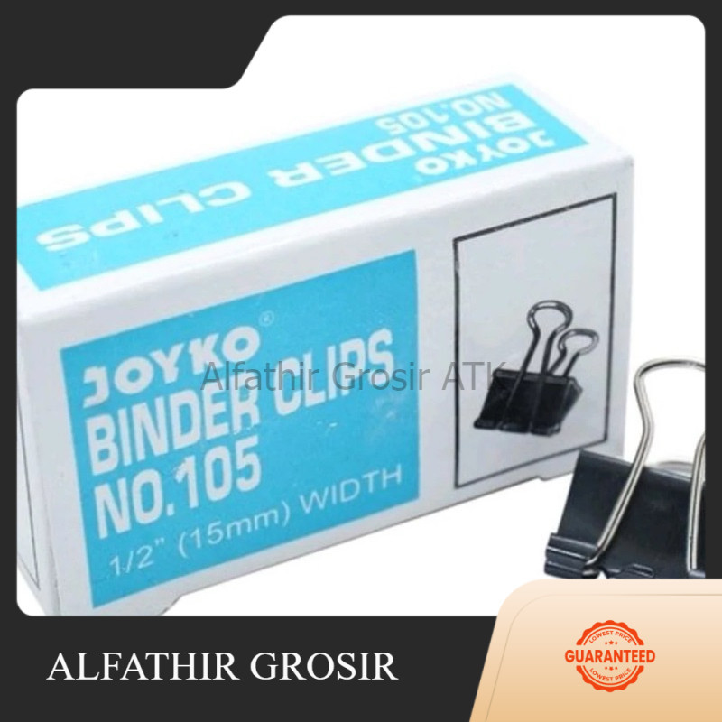 

Penjepit Kertas/Binder Klip/Binder Clip No.105 Joyko