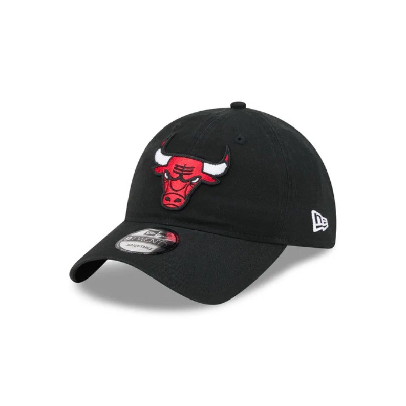 Topi Original New Era 9twenty Chicago Bulls Black