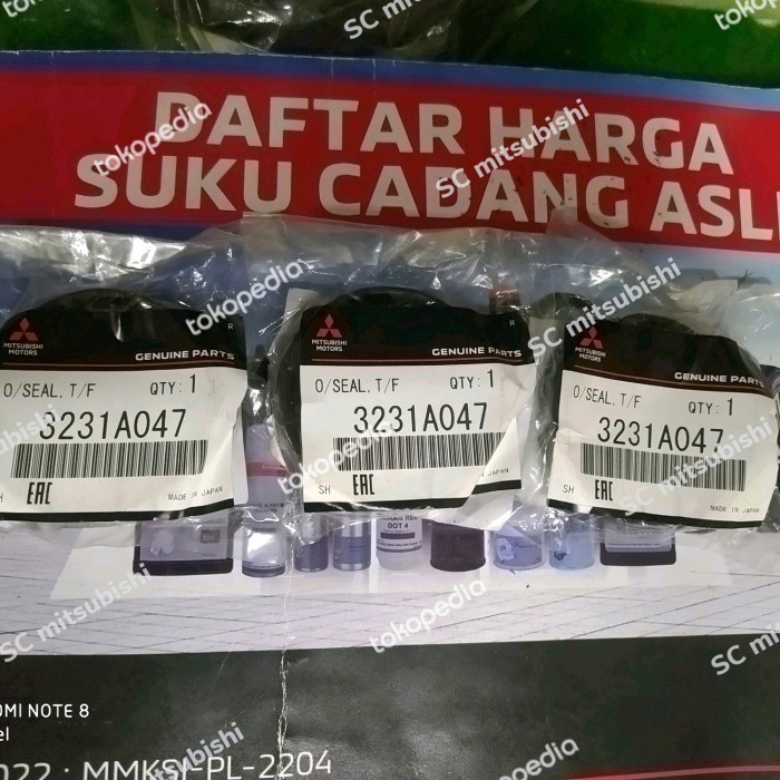 seal sil buntut transfer case belakang Pajero sport Triton 2500cc