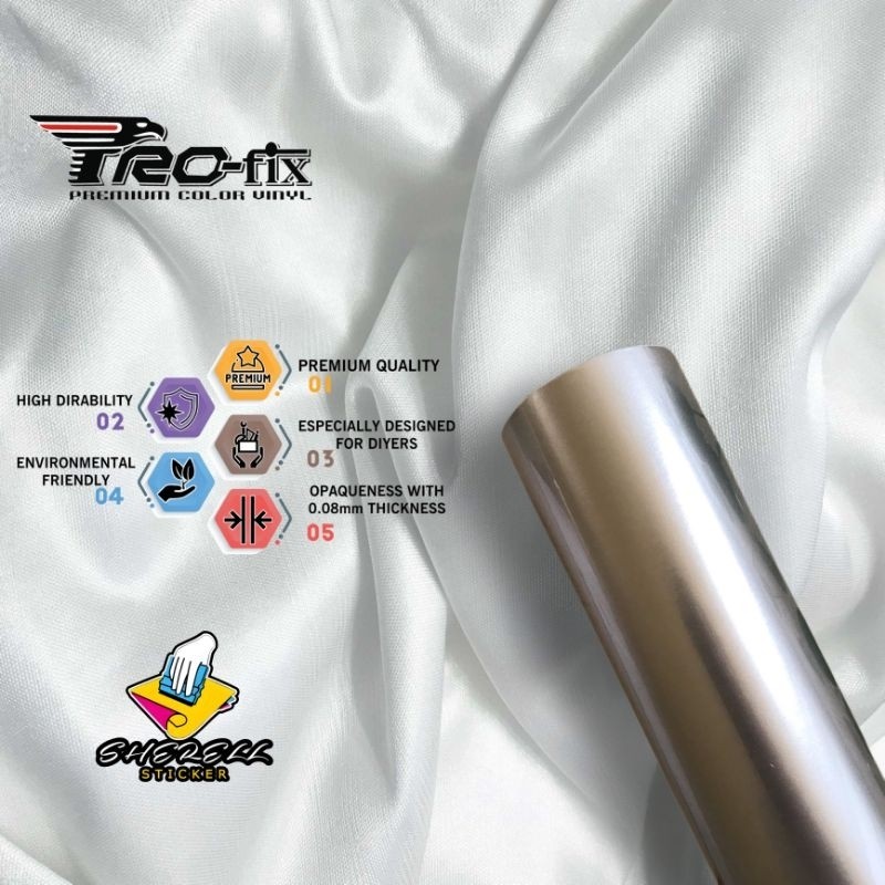 SKOTLET PROFIX SILVER METALIK CANDY PANJANG 50 CM