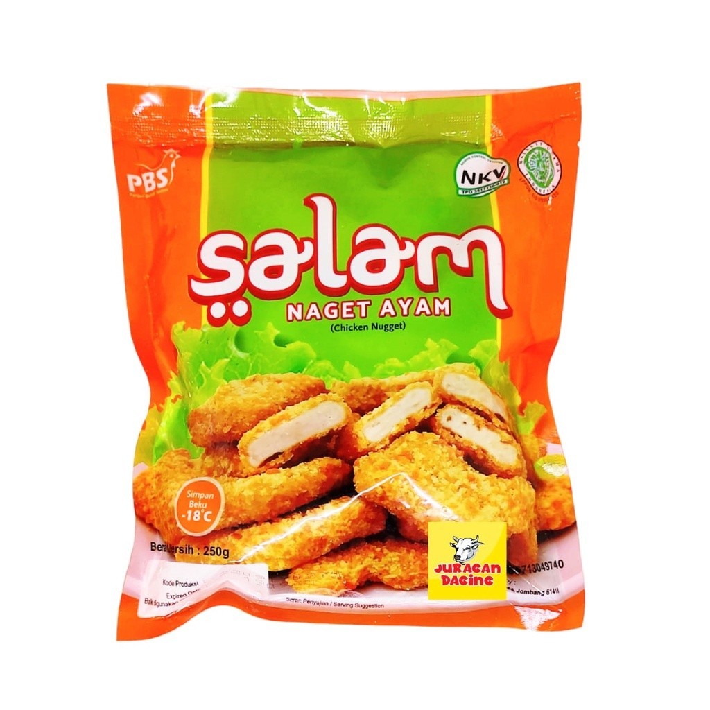 

GWP - Salam Naget Ayam Chicken Nugget ( 250gr )