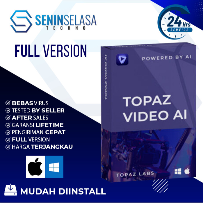 Software Peningkatan Video: Topaz Video AI 5 [WIN & MAC]