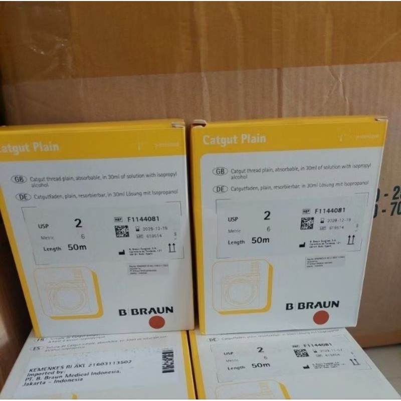 Benang Catgut Plain no.2 Bbraun