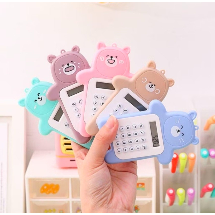 

FREE BUBBLEWRAP KALKULATOR MINI PORTABEL BEAR BERUANG