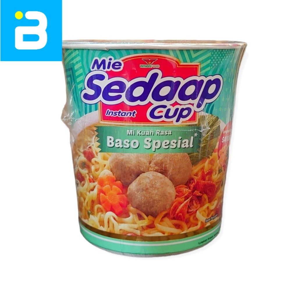 

Mie Sedaap Cup Baso Spesial 77 G