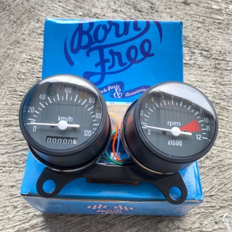 spedo cb125 spedometer cb125 set dudukan dan rpm