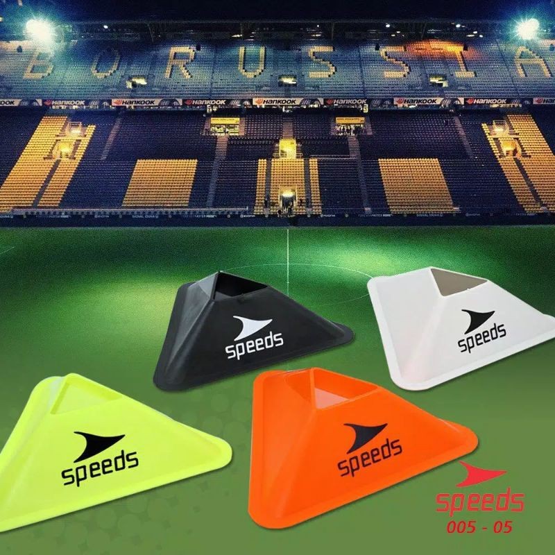 (Brand) cone mangkok segitiga merk speeds