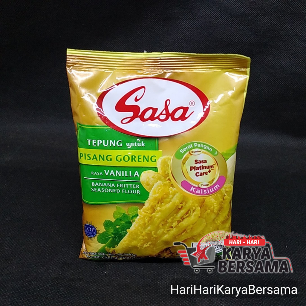 

BAHAN MASAK SASA TEPUNG PISANG GORENG VANILLA 70GR
