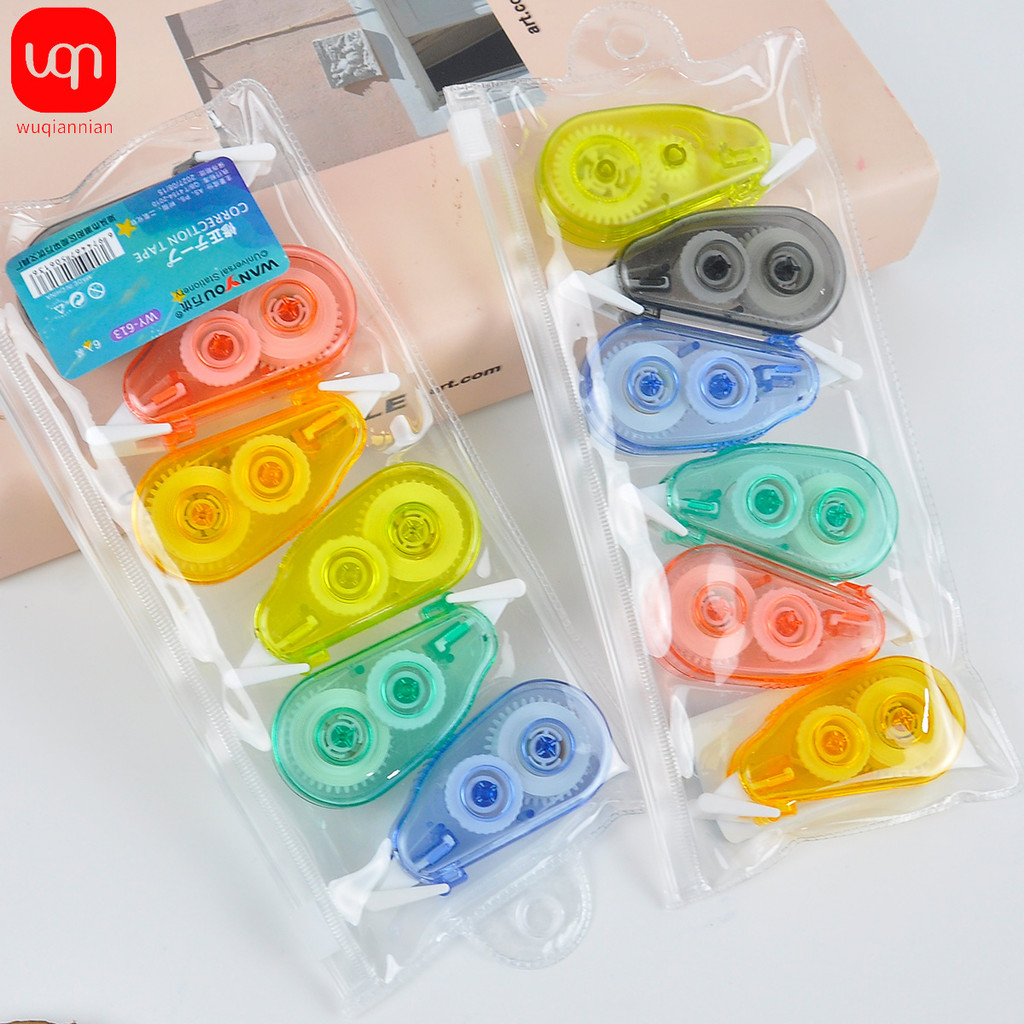 

12 Pcs Correction Tape Kid Suit White-out School Supplies Corrector Writing Portable Student Studying Students