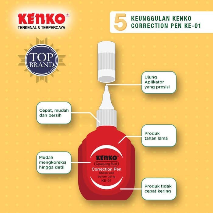 

KENKO CORRECTION PEN KE-01 - 3 PCS