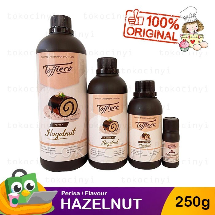 

Toffieco Flavour / Perisa - Hazelnut 250 gr