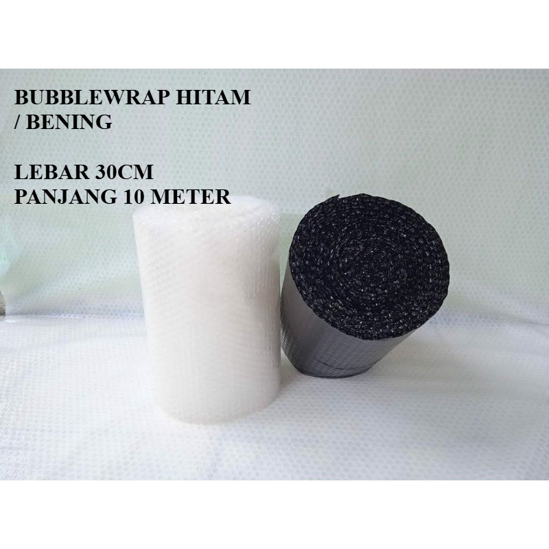 

(CEK WARNA) 10M X 30CM Bubblewrap 10 Meter x 30 cm Plastik Bubble Wrap Packing Bubble Tebal Premium