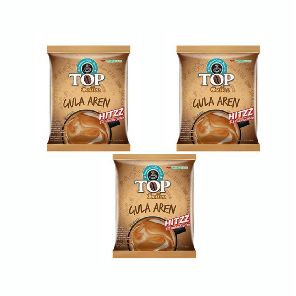 

Top Coffee Gula Aren 1 Renteng isi 11 pcs Manis & Nikmat