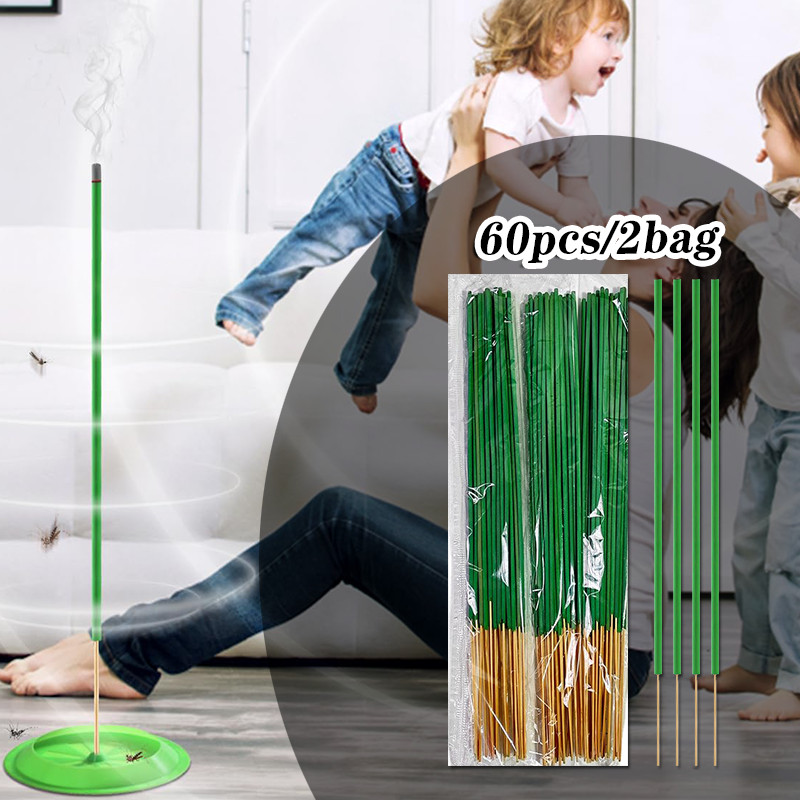 60Stick/2Pack Obat Herbal / Dupa Pembasmi Nyamuk Ampuh Lalat Serangga