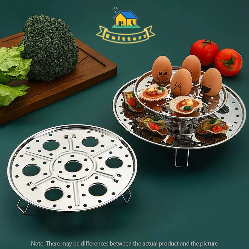 

Rak Pengukus Telur Stainless Steel Rak Roti Kukus Berinsulasi Rak Pengukus Tahan Lama Knitterr