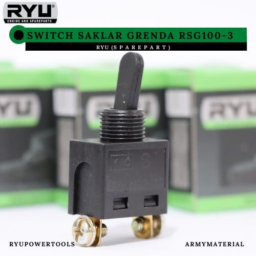 Saklar gerinda Switch Gerinda RYU RSG 100-3 Ryu Original