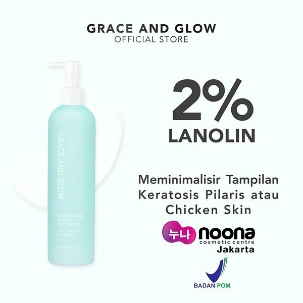 GRACE AND GLOW MISS MOISTURE & GLOW BODY SERUM 300ML
