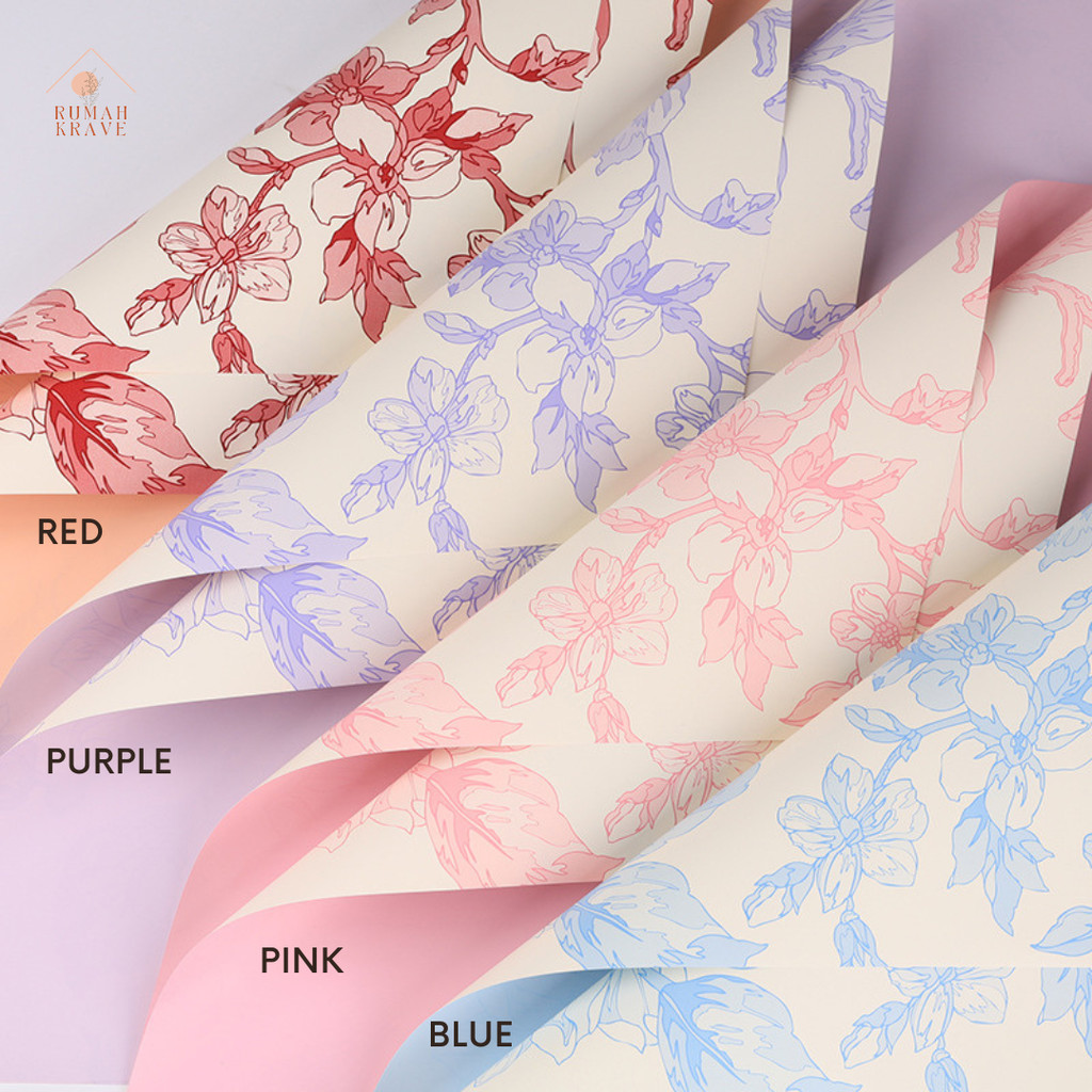 

RUMAH KRAVE - May Flower Cellophane Kertas Buket Bunga Kado