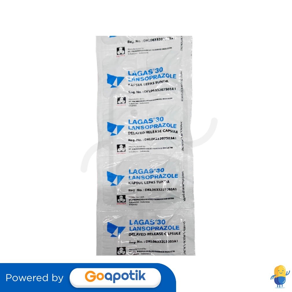 Lagas 30 Mg Strip 10 Kapsul
