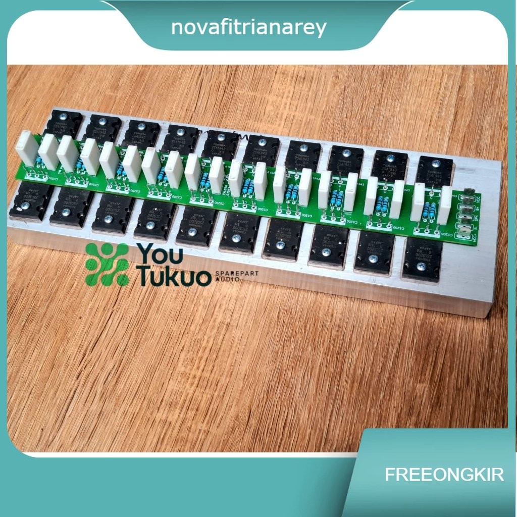 Final Toshiba 10 Set Transistor Original Tanpa Driver