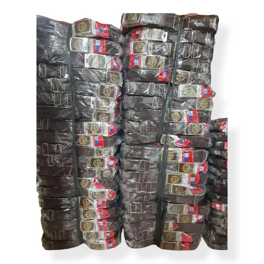 GROSIR Gesper SD SMP SMA Sekolah 12 pcs (Perlusin)