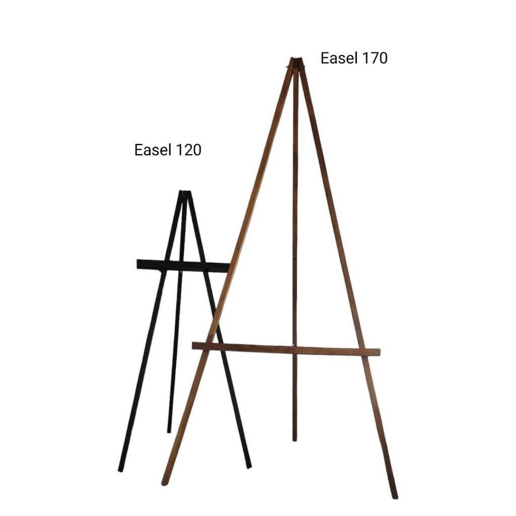 

Easel 170/80 WARNA POLITUR ,Standing kayu 170/80 : foto, kanvas lukisan, no meja, poster, akrilik, flowerboard