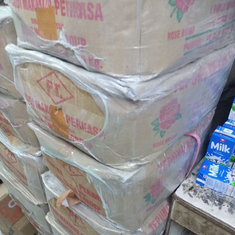 

TEPUNG BERAS ( 1 KARTON ) KEMASAN 500 GRAM X 20 BUNGKUS ROSE BRAND