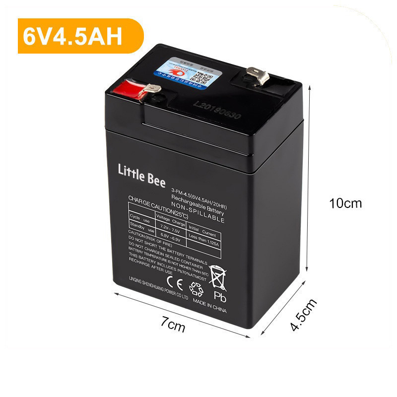 Aki kering 6v 4.5ah/ aki kering genset 6v 20ah/Aki Timbangan Digital VRLA SINUS 6V 4Ah 4.5Ah Aki Eme