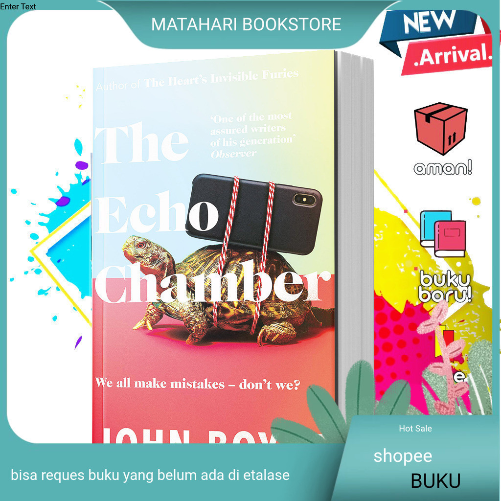 Buku The Echo Chamber by John Boyne