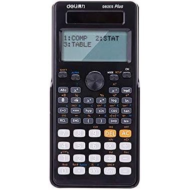 

Deli ED82ES Kalkulator Scientific Fungsi 252 Auto Power Off