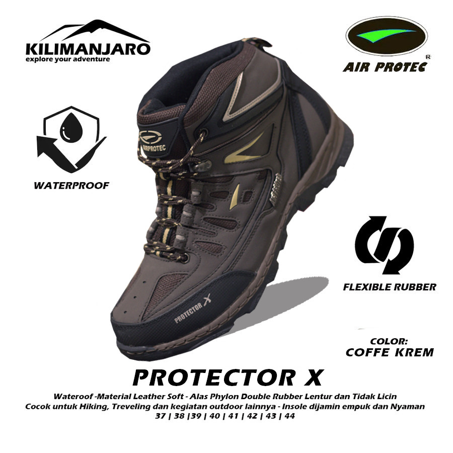 Sepatu Gunung Air Protec  Protector X & Defender Sepatu Outdoor Air Protec