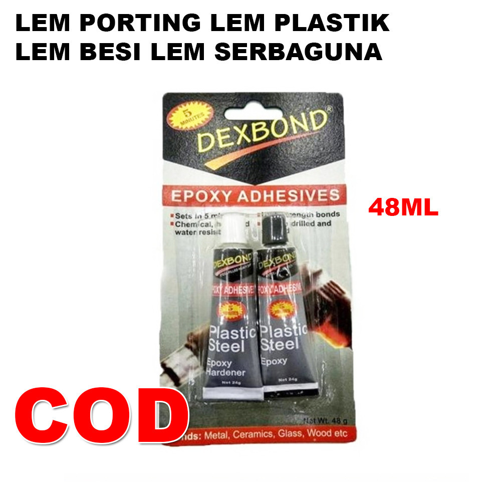 

BDG LEM PORTING LEM PLASTIK LEM BESI LEM SERBAGUNA DEXBOND