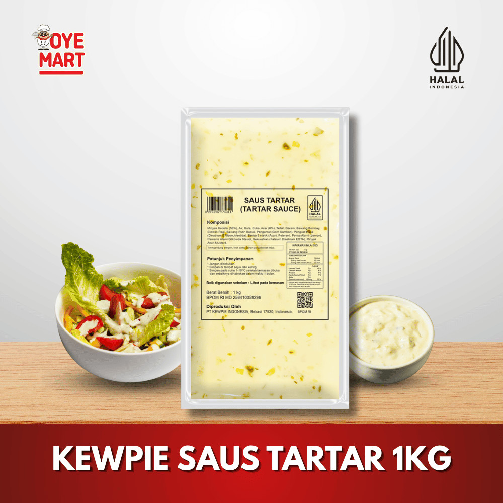 

KEWPIE SAUS TARTAR 1KG / TAR TAR SAUCE