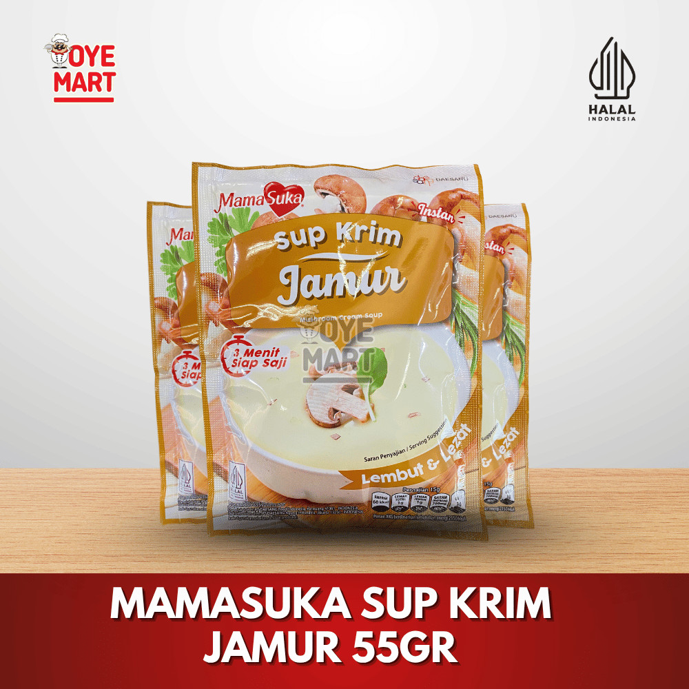 

MAMASUKA SUP KRIM JAMUR 55GR