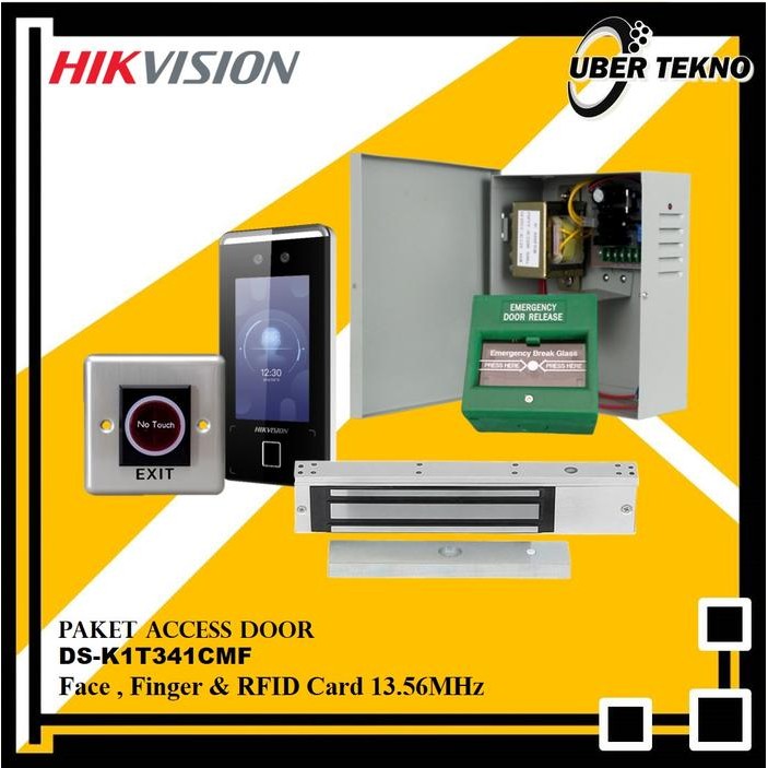 

Access Control Face Hikvision DS-K1T341CMF - 1 Set