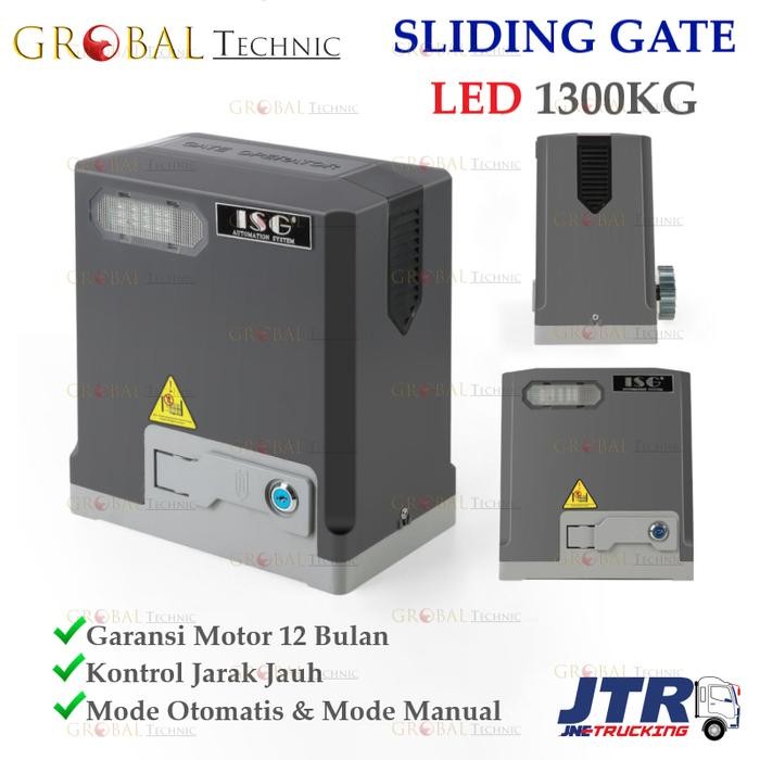 

Automatic Sliding Gate ISG Wifi LED 1300KG AC Motor Magnetic / Mesin Pintu Pagar Otomatis 1300KG