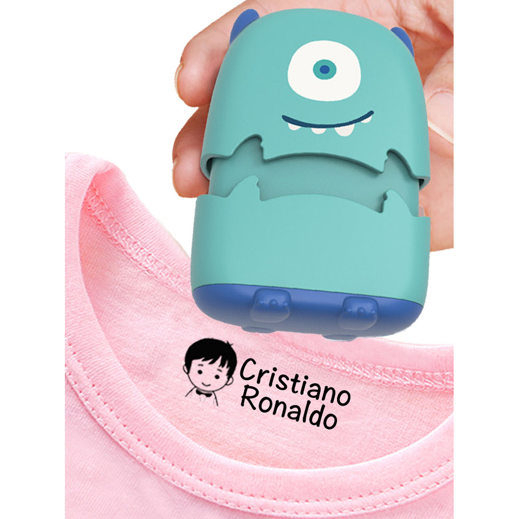 

Custom Stamp For Clothing Name Sticker DIY For School Waterproof Boys Girls Teacher Student Customized Seal For Shopper No Fade