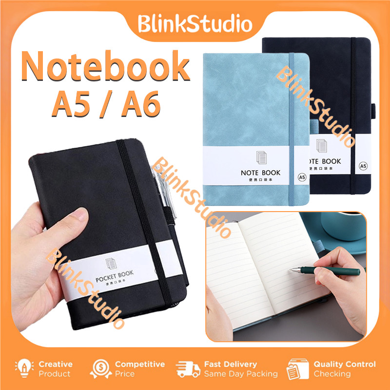 

Buku Diary Aesthetic Notebook A5 / A6 / Notebook Mini Portabel /Buku Diary Pertemuan Scrapbook 100 Lembar
