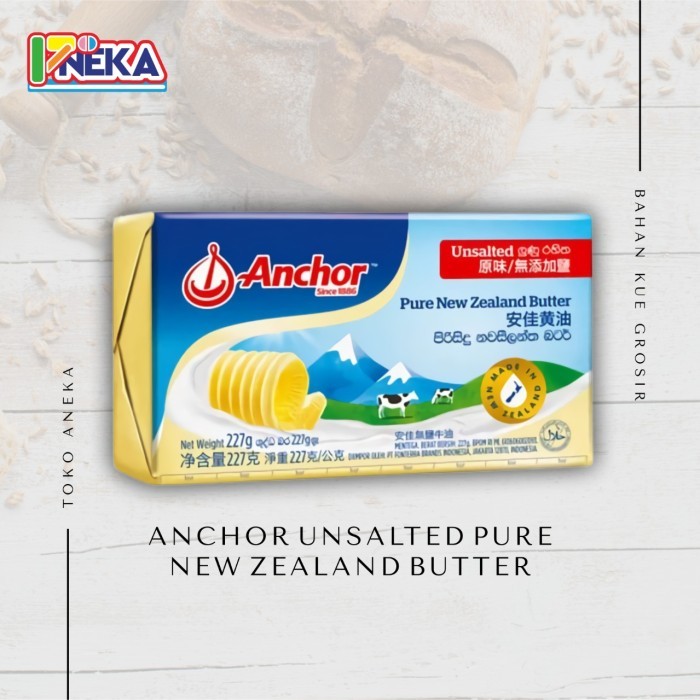 

[New]Promo anchor unsalted pure new zealand butter 227gr