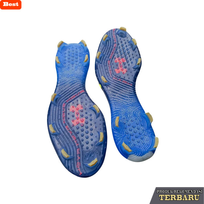 rekomendasi sepatu bola untuk kaki lebar Outsole Red Size 44 45 Sole Sol Alas Sepatu Futsal Sepatu S