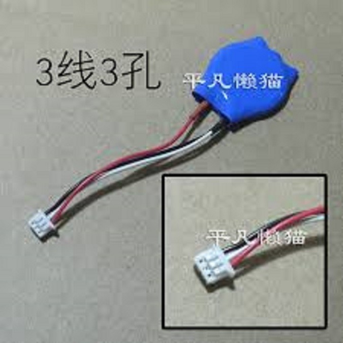 Baterai cmos bios laptop notebook cr2032 soket kabel 3volt 3 Pin ..