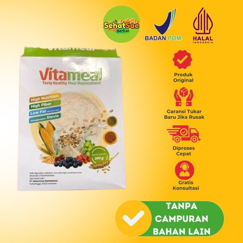 

VITAMEAL Sereal Sehat Pengganti Nasi Bantu Turunkan Gula Darah dan Cegah Diabetes
