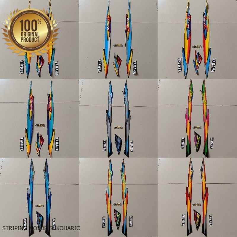(ORI) Striping Yamaha Sigma kualitas original